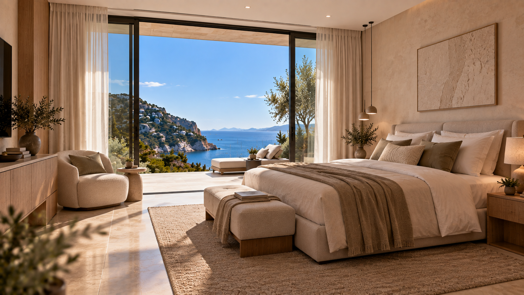 The guest bedroom